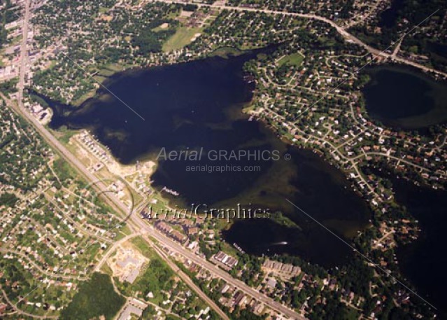 Loon Lake in Oakland County, Michigan